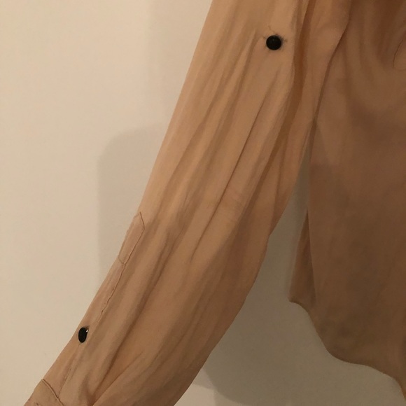 ZARA silky button shirt - Picture 5 of 8